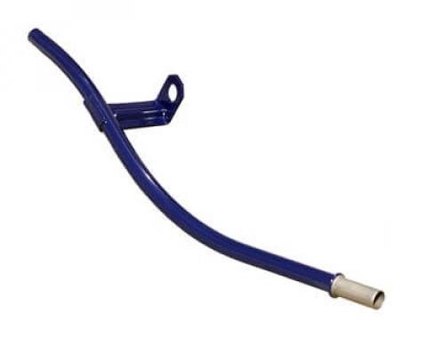 Scott Drake 1968 Ford Mustang 68-69 Oil Dip Stick Tube (Blue, 68: 289, 302; 69: 302) C8AZ-6754-A