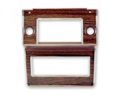 Scott Drake 1969-1970 Ford Mustang 69-70 Radio Bezel (Wood Grain) C9ZZ-6504774-F