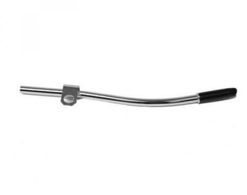 Scott Drake 1967-1970 Ford Mustang Big-Block Oil Dip Stick Tube (390, 428, Chrome) C7OZ-6754-C