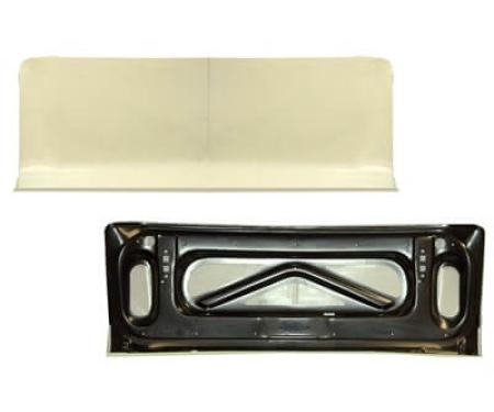 Scott Drake 1967-1968 Ford Mustang 1967-68 Mustang Fastback Fiberglass Trunk Lid S7MS-6340110-A