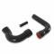 Scott Drake 1967-1970 Ford Mustang Radiator Hose Set Black Silicone C7ZE-8260-86-BK