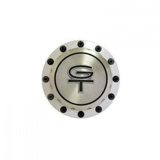 Scott Drake 1964-1973 Ford Mustang Billet Fuel Cap (GT Emblem) B-9030-GT