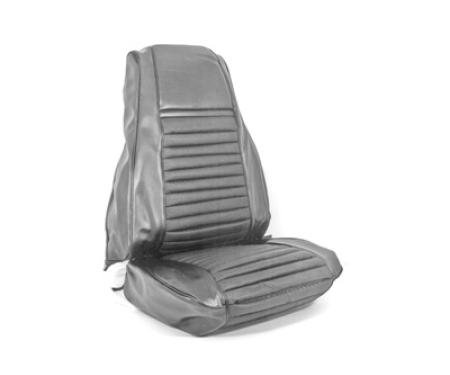 Scott Drake 1971 Ford Mustang Mach 1 Front Bucket Seat Upholstery (Dark Red) 71-M-BUCK-DR