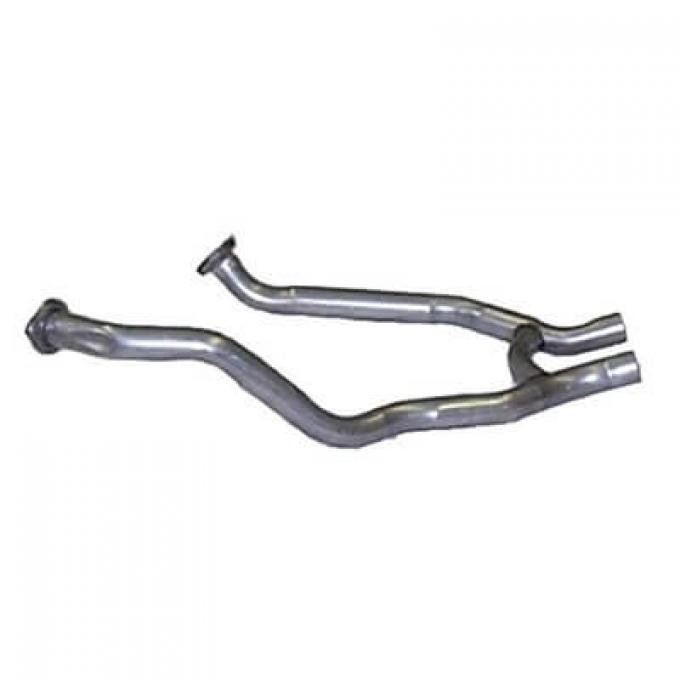Scott Drake 1968-1970 Ford Mustang 1968-70 Mustang Exhaust Pipe, 428CJ Exhaust 2.25" H-Pipe C9ZZ-5246-F