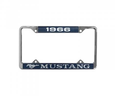 Scott Drake 1966 Ford Mustang 1966 Mustang Year Dated License Plate Frame ACC-LPF-66