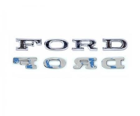 Scott Drake 1967-1968 Ford Mustang 1967 Mustang Adhesive "F-O-R-D" Hood Letters. C7AZ-16606-SK