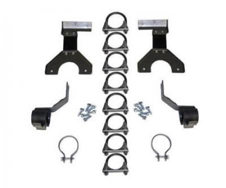 Scott Drake 1970 Ford Mustang 1970 Mustang Factory Dual Exhaust Hanger Kit D0ZZ-5257-2HMK