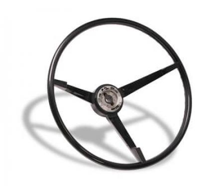 Scott Drake 1967 Ford Mustang 1967 Standard Steering Wheel (Black) C7ZZ-3600-BK