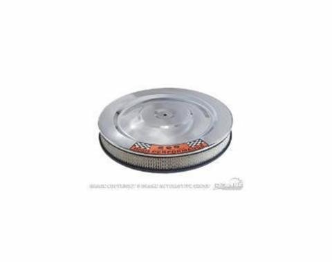 Scott Drake 1965-1973 Ford Mustang 14" High Performance Air Cleaner Assembly with 289 HiPo Decal C5ZZ-9600-W