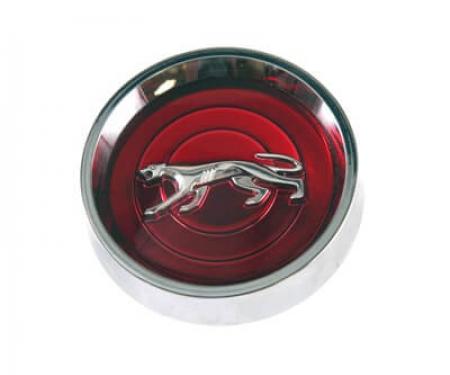 Scott Drake 1969-1970 Ford Mustang 69-70 Cougar Magnum Hubcaps Set (Red) C9WY-1130-RD