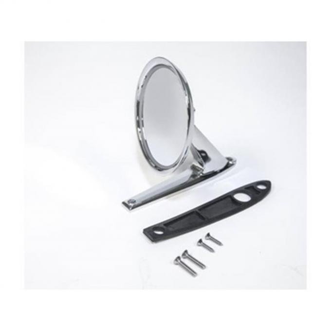 Scott Drake 1964-1973 Ford Mustang Exterior Mirror Show Quality with Long Base C3RZ-17696-LB