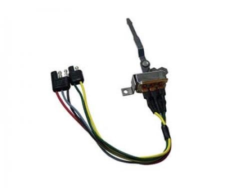 Scott Drake 1967 Ford Mustang 1967 Mustang Blower Motor Fan Switch (For AC Cars) C7ZZ-19986-AC