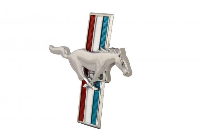 Scott Drake 1964-1966 Ford Mustang Fender Emblem, Pin On, Running Horse, Passenger Side C5ZZ-16228-D