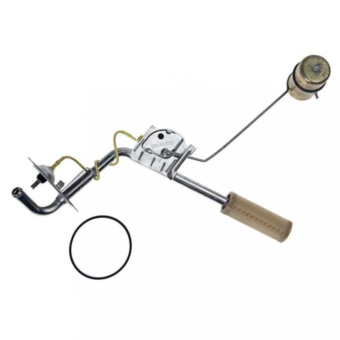 Scott Drake 1969 Ford Mustang Fuel Sending Unit, Stainless Steel with Brass Float C9ZZ-9275-SS