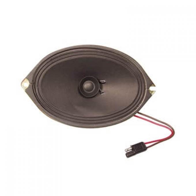 Scott Drake 1967-1968 Ford Mustang Radio Speaker, in-Dash Single Cone, 5" X 7" 8 OHMS C7AZ-18808-C