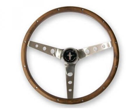 Scott Drake 1964-1973 Ford Mustang Grant Wood Steering Wheel 966