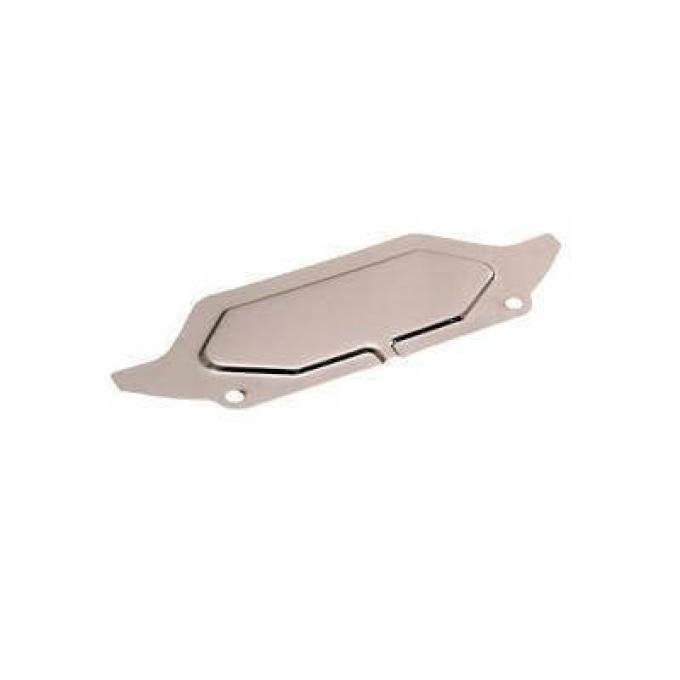 Scott Drake 1964-1973 Ford Mustang C4 Transmission Inspection Plate (Chrome) C5DZ-7986-C