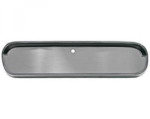 Scott Drake 1964-1966 Ford Mustang 1964.5-66 Mustang Glove Box Door Aluminum Face C5ZZ-6506024-AL