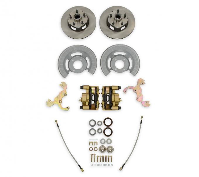 Scott Drake 1964-1969 Ford Mustang Disc Brake Conversion Kit 5-Lug 8 Cylinder DBC-6569-SC