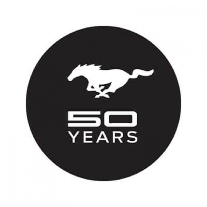 Scott Drake 1964-2020 Ford Mustang 50 Years Windshield Decal 50YEARS-DECAL