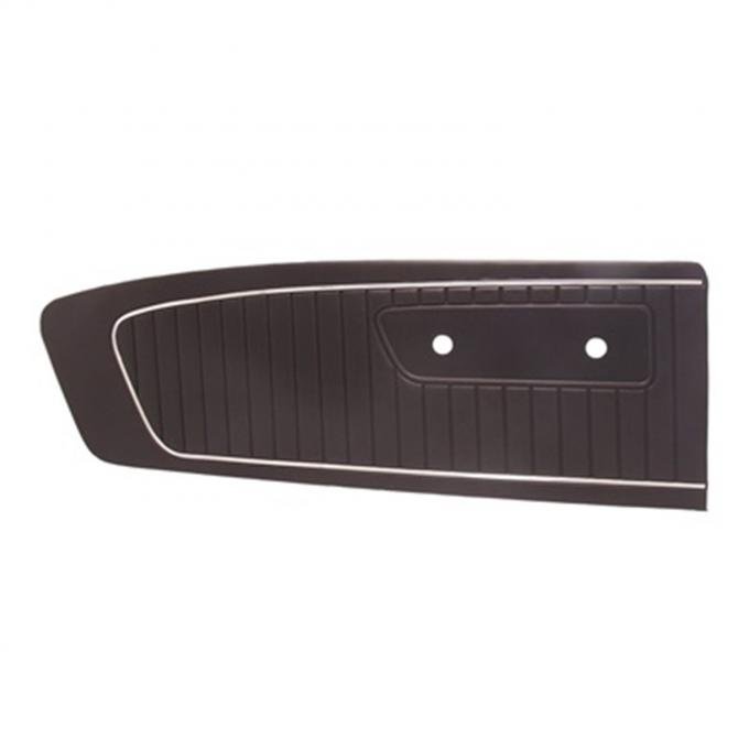 Scott Drake 1964-1965 Ford Mustang 1965 Standard Door Panels (Black) C5ZZ-65239423BK