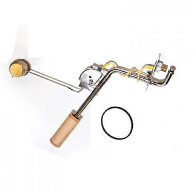 Scott Drake 1970 Ford Mustang Fuel Sending Unit, Stainless Steel with Brass Float D0ZZ-9275-SS