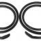 Scott Drake 1964-1966 Ford Mustang Door Weatherstrip Pair C5ZZ-6520530-1A