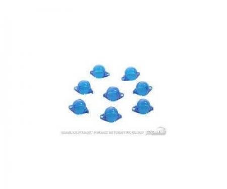 Scott Drake 1967-1970 Ford Mustang 67-70 Instrument Panel Light Filters (Blue) C4VY-10B870-B-8