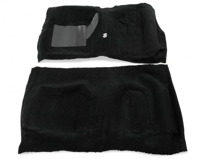 Scott Drake 1965-1968 Ford Mustang Molded Carpet Kit Black CAR65-CP-BK