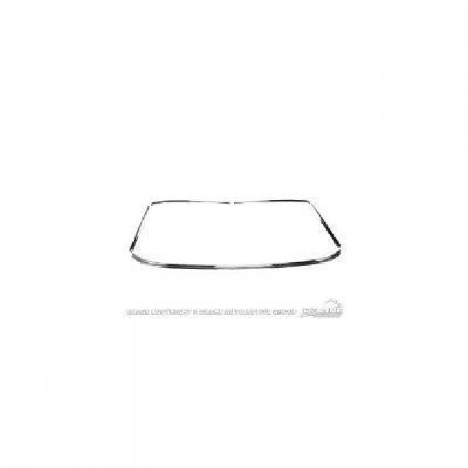 Scott Drake 1964 Ford Mustang Windshield Molding (Top, RH) C5ZZ-6503144-BR