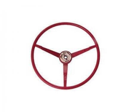 Scott Drake 1966 Ford Mustang 1966 Standard Steering Wheel (Dark Red) C6ZZ-3600-DR