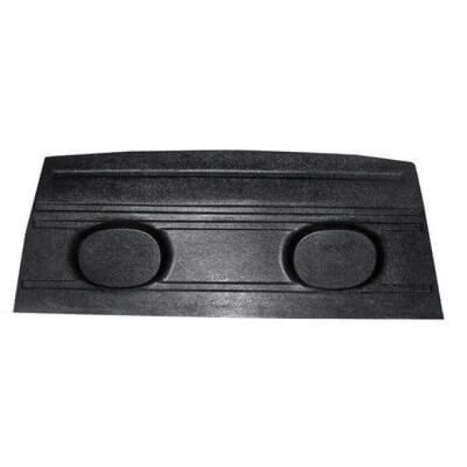 Scott Drake 1969-1970 Ford Mustang 1969-70 Mustang Fastback Package Tray with Speaker Pods C9ZZ-6346656-SP