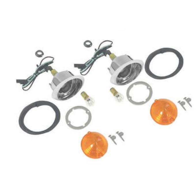 Scott Drake 1964-1966 Ford Mustang Parking Light Master Kit, Concours KIT-ELC-1-C