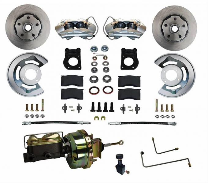 Scott Drake 1964-1966 Ford Mustang Power Disc Brake Conversion Kit DBC-A120-P-R