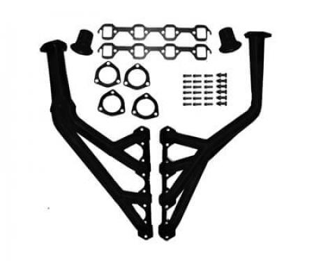 Scott Drake 1964-1968 Ford Mustang Tri-Y Headers, Black, Painted C5ZZ-9430-BK