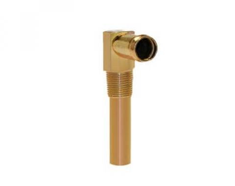 Scott Drake 1964-1973 Ford Mustang Heater Hose Elbow (Small Block, Gold Zinc) C6AZ-18599-B