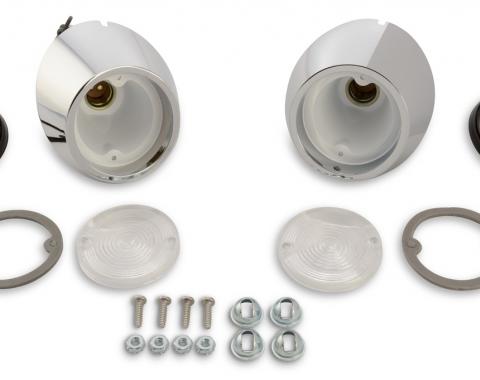 Scott Drake 1964-1966 Ford Mustang Backup Lamp Deluxe Kit KIT-ELC-8