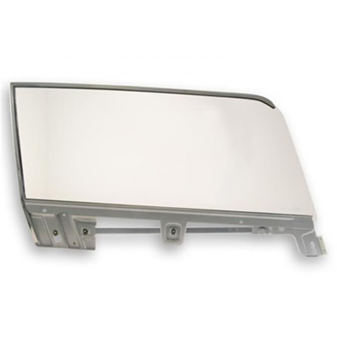 Scott Drake 1967-1968 Ford Mustang Door Glass Assembly, Clear, Passenger C7ZZ-6521410-KR