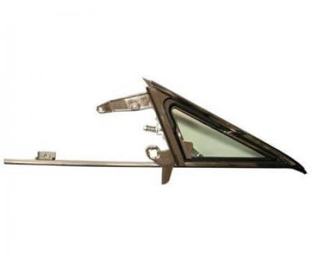 Scott Drake 1967 Ford Mustang Vent Window Frame and Glass Assembly, Tinted, Driver Side C7ZZ-65222405TK