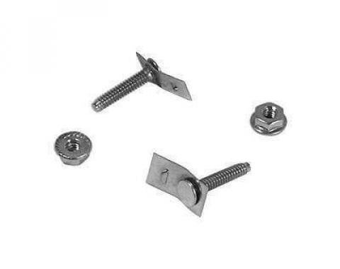 Scott Drake 1964-1973 Ford Mustang 64-66 Rear Valance Hardware 372719-S100