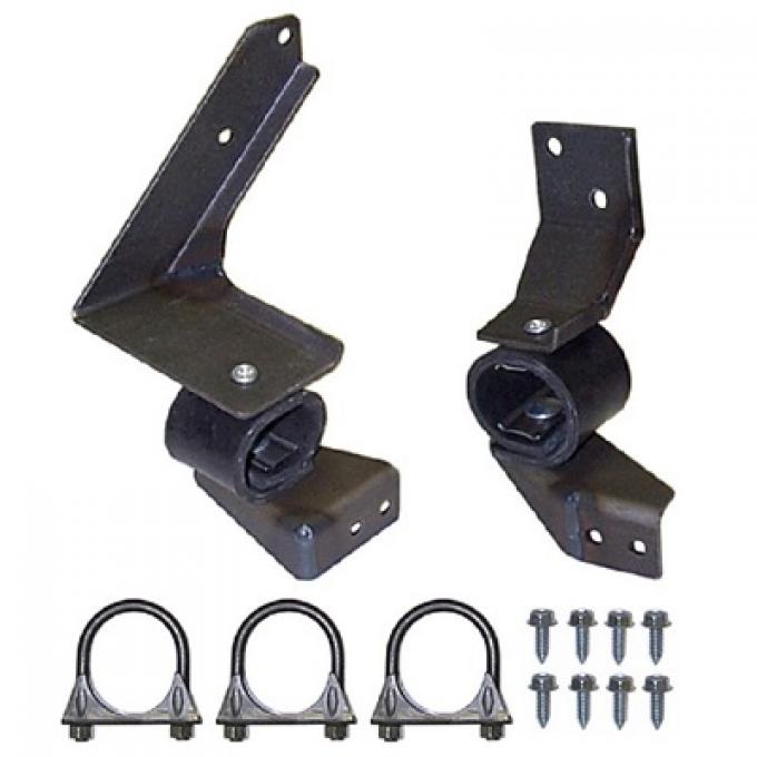 Scott Drake 1967 Mustang Exhaust Hanger Kit (6/8 Cyl. Single Exhaust Mount Kit 2") C7ZZ-5257-2HMK