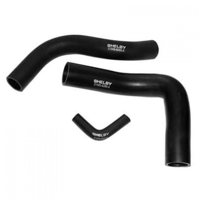 Scott Drake 1965-1968 Ford Mustang 1965-68 Shelby Radiator Hose Set, 289/302 S1MS-8260-86-S