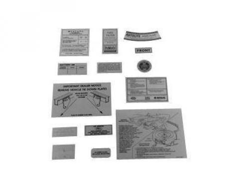 Scott Drake 1968 Ford Mustang 14 Piece Decal Kit DK-28