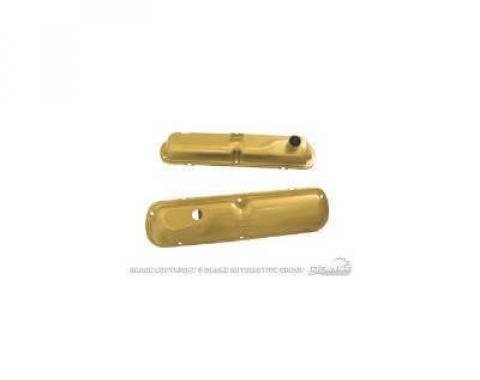 Scott Drake 64-5 GOLD PAINTED VALVE COVERS C5ZZ-6A582-G