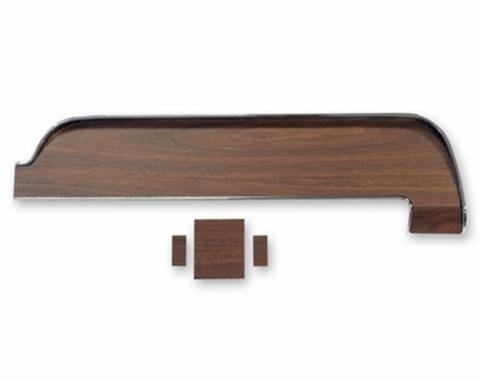 Scott Drake 1968 Ford Mustang 68 Deluxe Int Wood Dash Trim w/Ac C8ZZ-6504410-AC