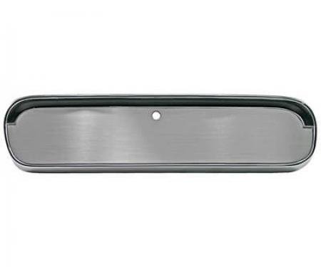 Scott Drake 1964-1966 Ford Mustang 1964.5-66 Mustang Glove Box Door Aluminum Face C5ZZ-6506024-AL