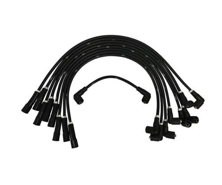 Scott Drake 1967-1970 Ford Mustang 8MM Black Spark Plug Wires C7OZ-12259-BK8