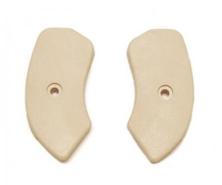 Scott Drake 1964-1967 Ford Mustang 64-67 Seat Hinge Covers (Neutral) C5ZZ-6561692-3N