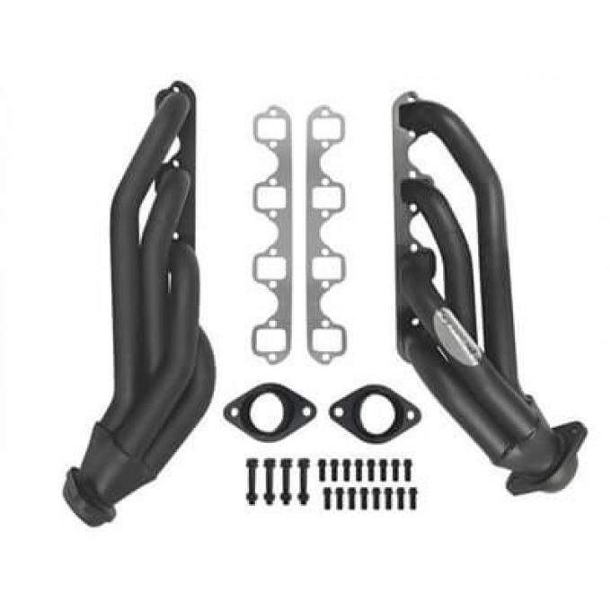 Scott Drake 1964-1970 Ford Mustang Shorty Headers 1-5/8" Black High Temp Painted C5ZZ-9430-BK-SH