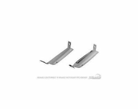 Scott Drake 1967-1968 Ford Mustang Rear Bumper Guards (Chrome) C7ZZ-17984-CR